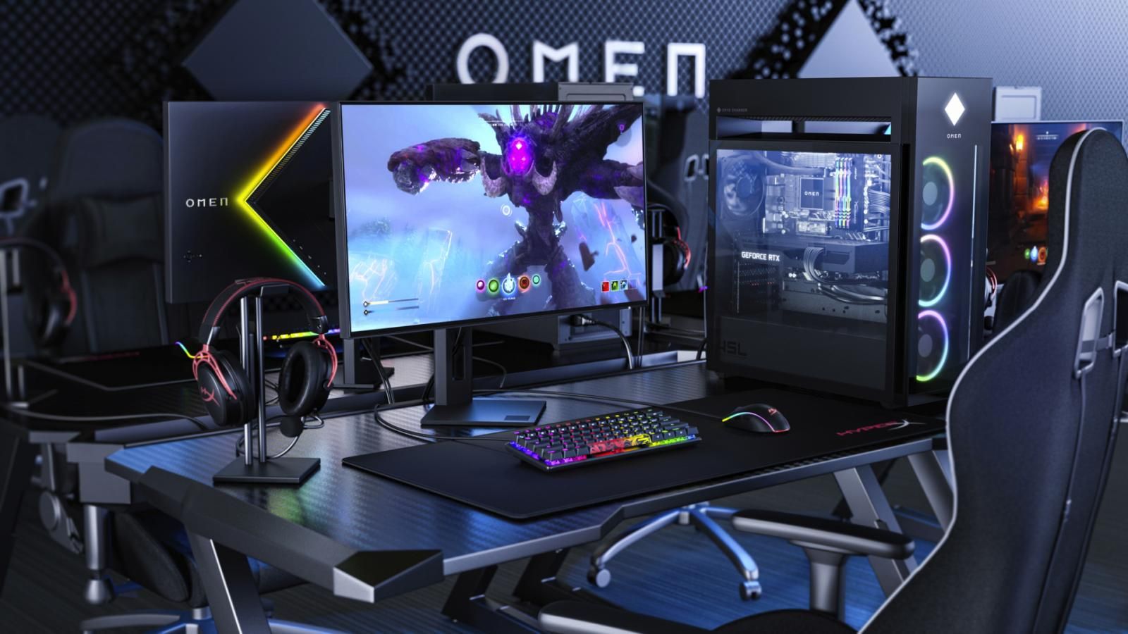 HP OMEN and Victus gaming desktops go live at CES 2022 with new